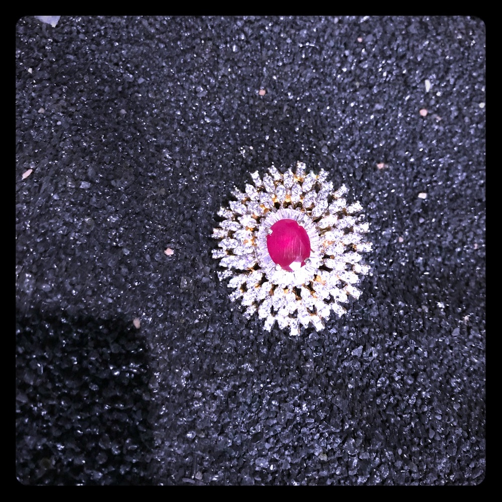 Indian style Zircon ring